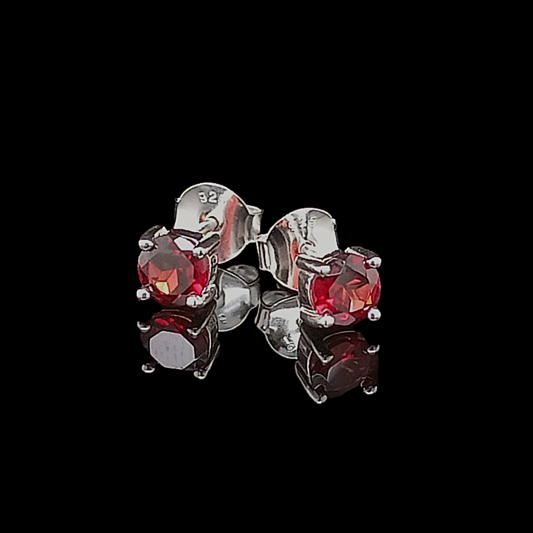 Garnet Silver Jewellery