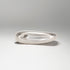Sterling Silver Matt & Polish Cut Out Marquise Shape Ring