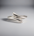 Sterling Silver Polish Wire X Ring