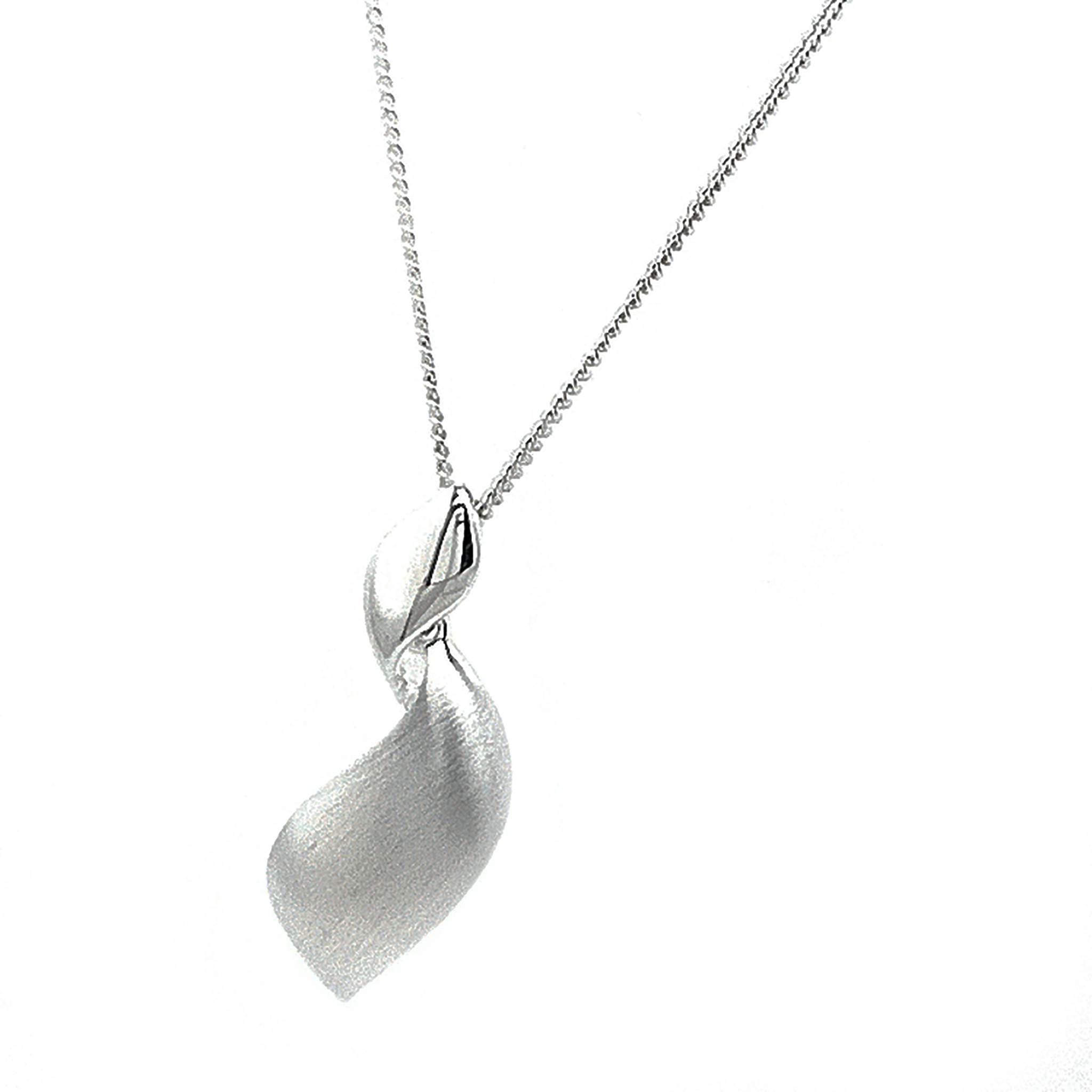 Silver Sabbia Pendant & Chain