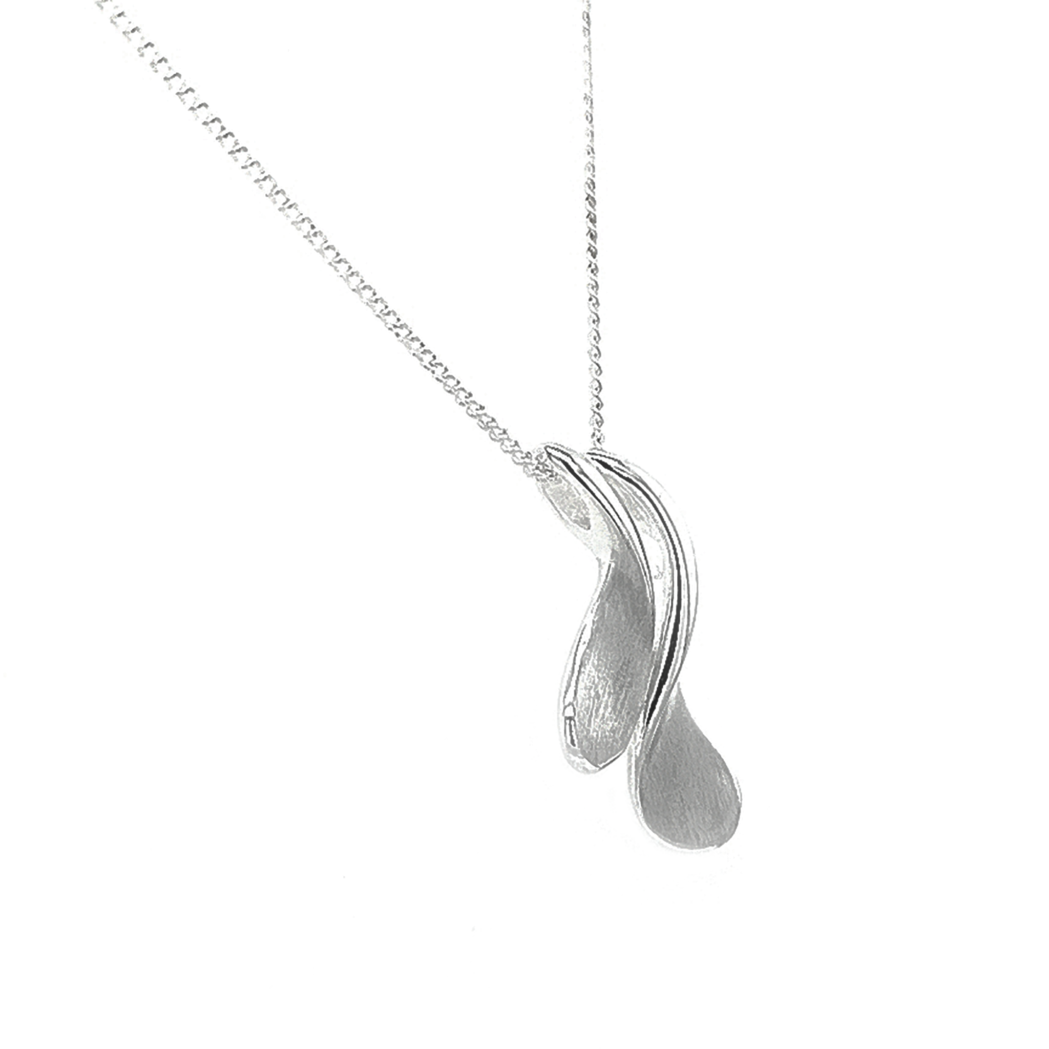 Silver Samara II Pendant & Chain