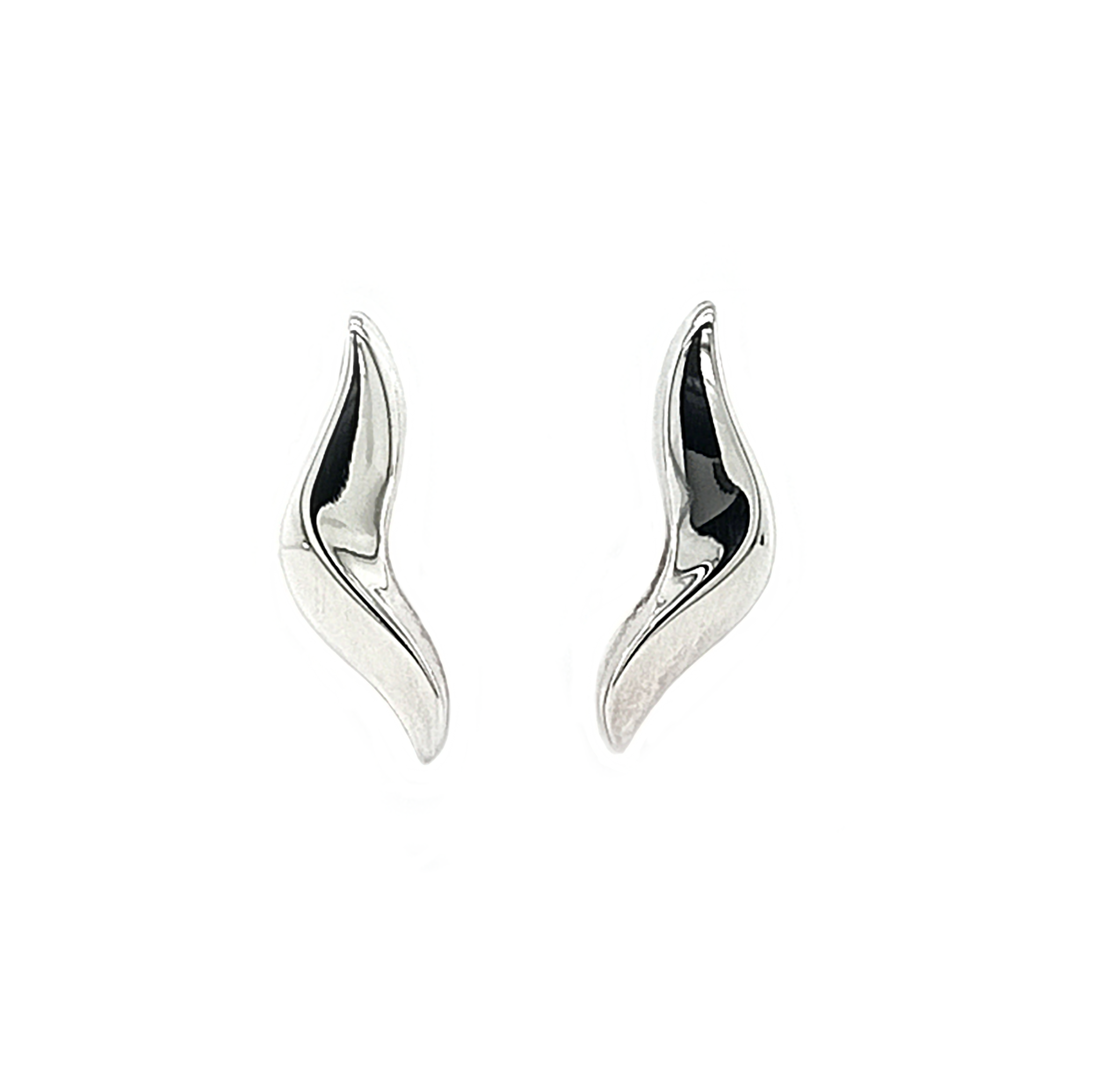 Silver Adva Stud Earrings