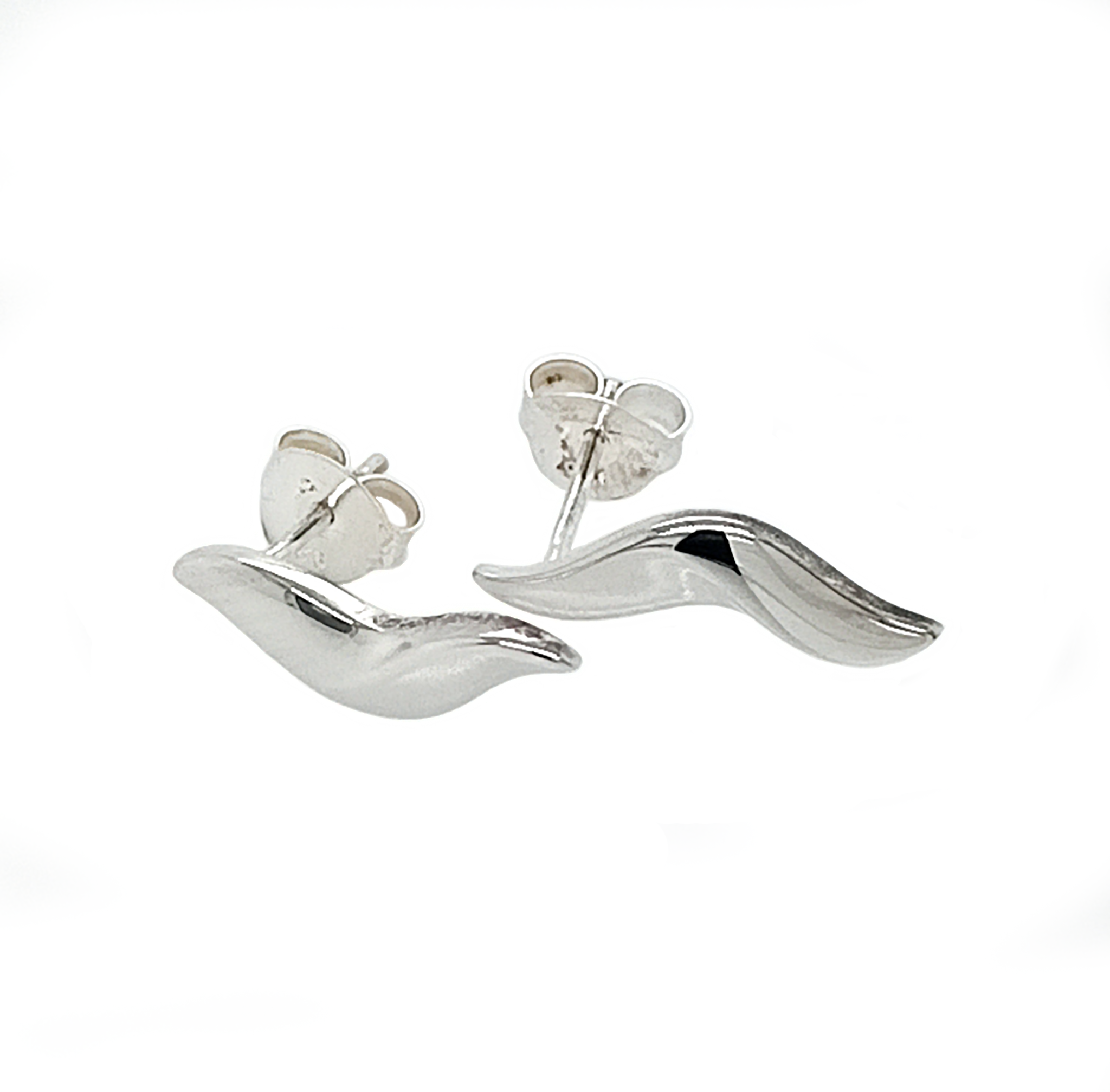 Silver Adva Stud Earrings