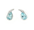 Silver Perrie Blue Topaz Stud Earrings