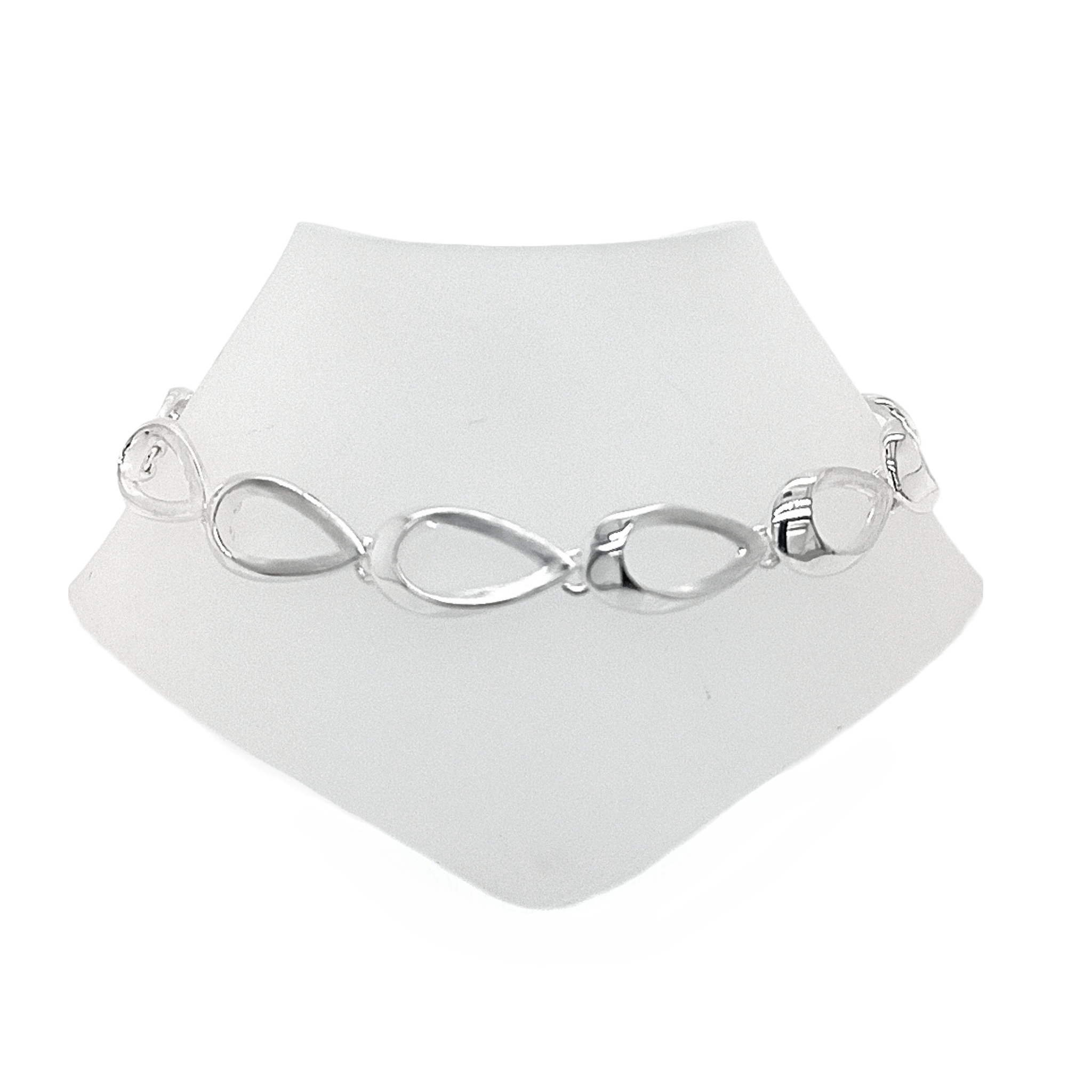 Silver Lacrima Bracelet