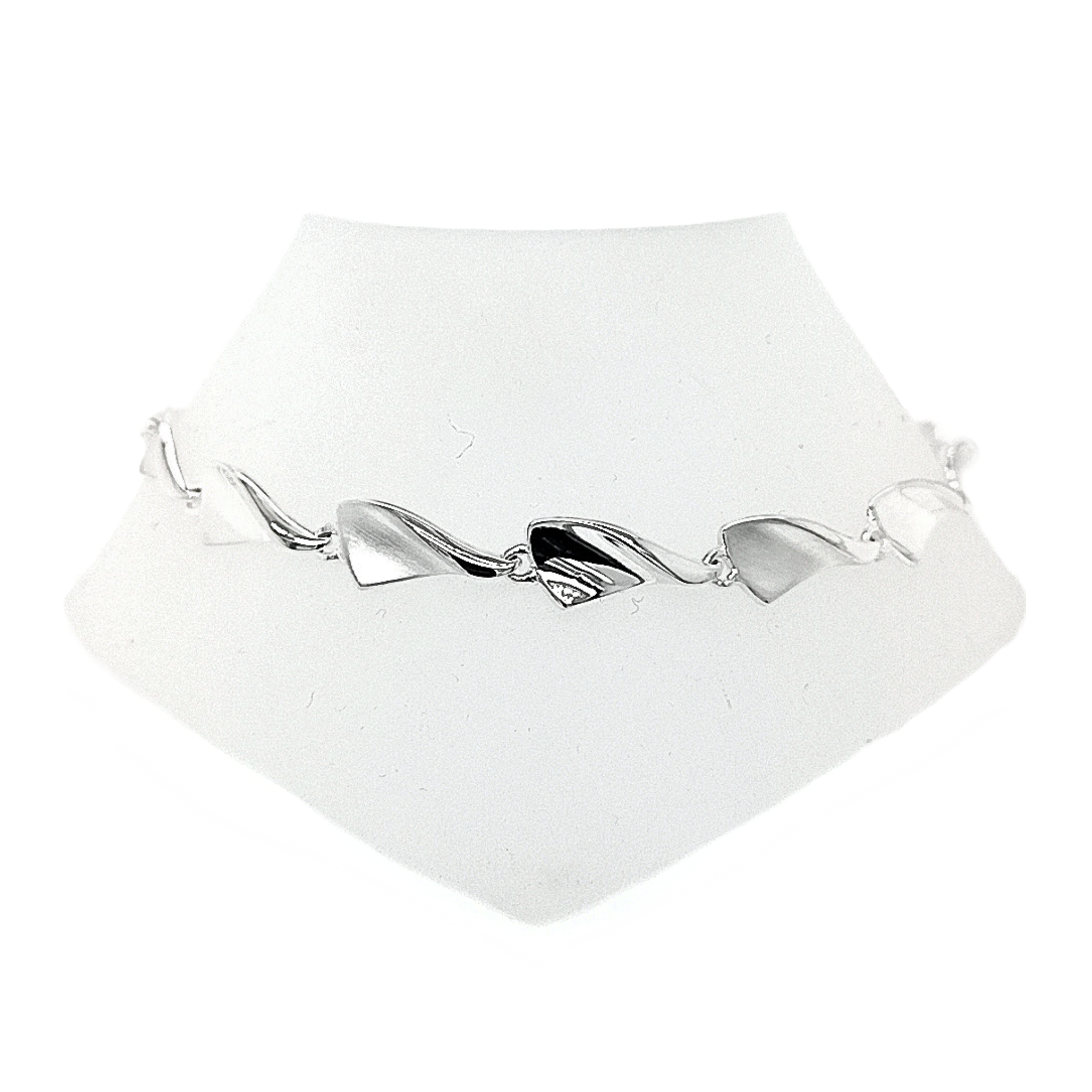Silver Mouchoir Bracelet