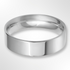 Classic Flat Court Wedding Ring Platinum 6.0mm