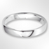 Classic Cushion Profile Wedding Ring Platinum 3.0mm