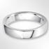 Classic Cushion Profile Wedding Ring Platinum 4.0mm