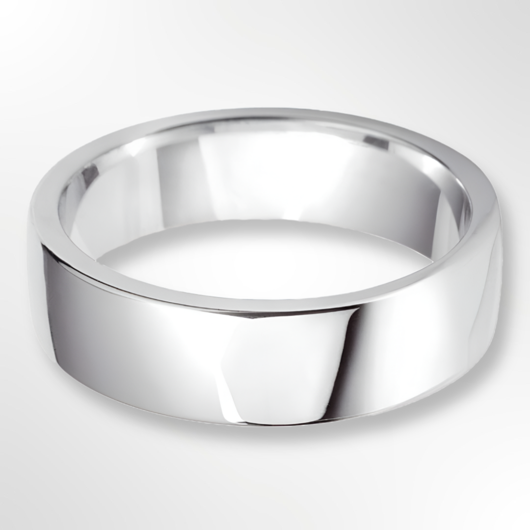 Classic Cushion Profile Wedding Ring Platinum 6.0mm
