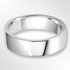 Classic Cushion Profile Wedding Ring Platinum 6.0mm