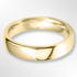 Heavy Court Wedding Ring Gold 5.0mm