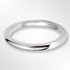 Heavy Court Wedding Ring White Gold 2.0mm