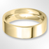 Heavy Flat Court Wedding Ring Gold 6.0mm