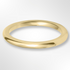 Heavy Paris Profile Wedding Ring Yellow Gold 2.0mm
