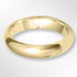 Heavy Paris Profile Wedding Ring Yellow Gold 5.0mm