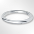 Heavy Paris Profile Wedding Ring White Gold 2.0mm