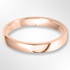 Light Court Wedding Ring Rose Gold 3.0mm