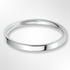 Light Flat Court Wedding Ring Platinum 2.0mm