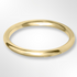 Light Paris Profile Wedding Ring Yellow Gold 2.5mm