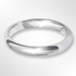 Light Paris Profile Wedding Ring Platinum 3.0mm