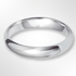 Light Paris Profile Wedding Ring Platinum 4.0mm