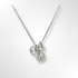 Sterling Silver Triple Teardrop Pendant Necklace