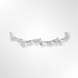 Sterling Silver Satin Finish Twig Design Bracelet