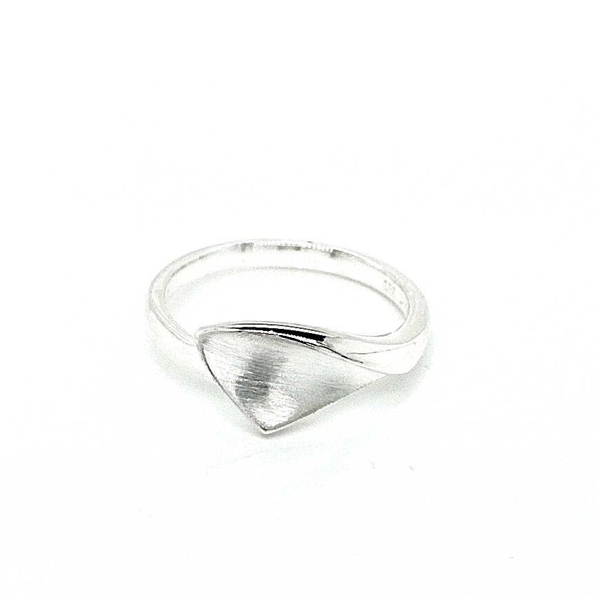Silver Mouchoir Ring