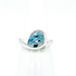 Silver Perrie Blue Topaz Ring